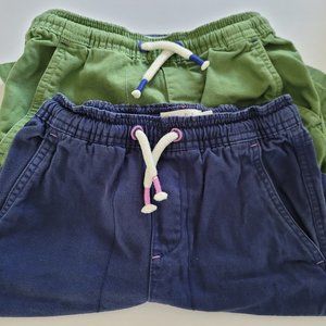 BOYS MINI BODEN SHORTS SZ 7Y, BUNDLE OF 2